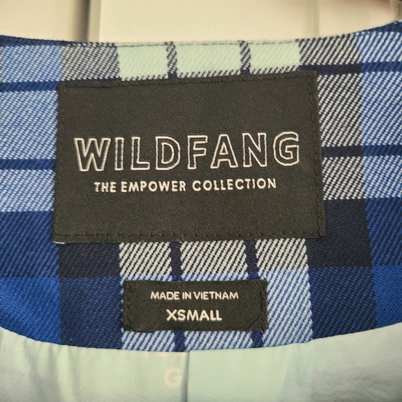 Wildfang Plaid Vest And Pants Suit, XS - Picture 6 of 11